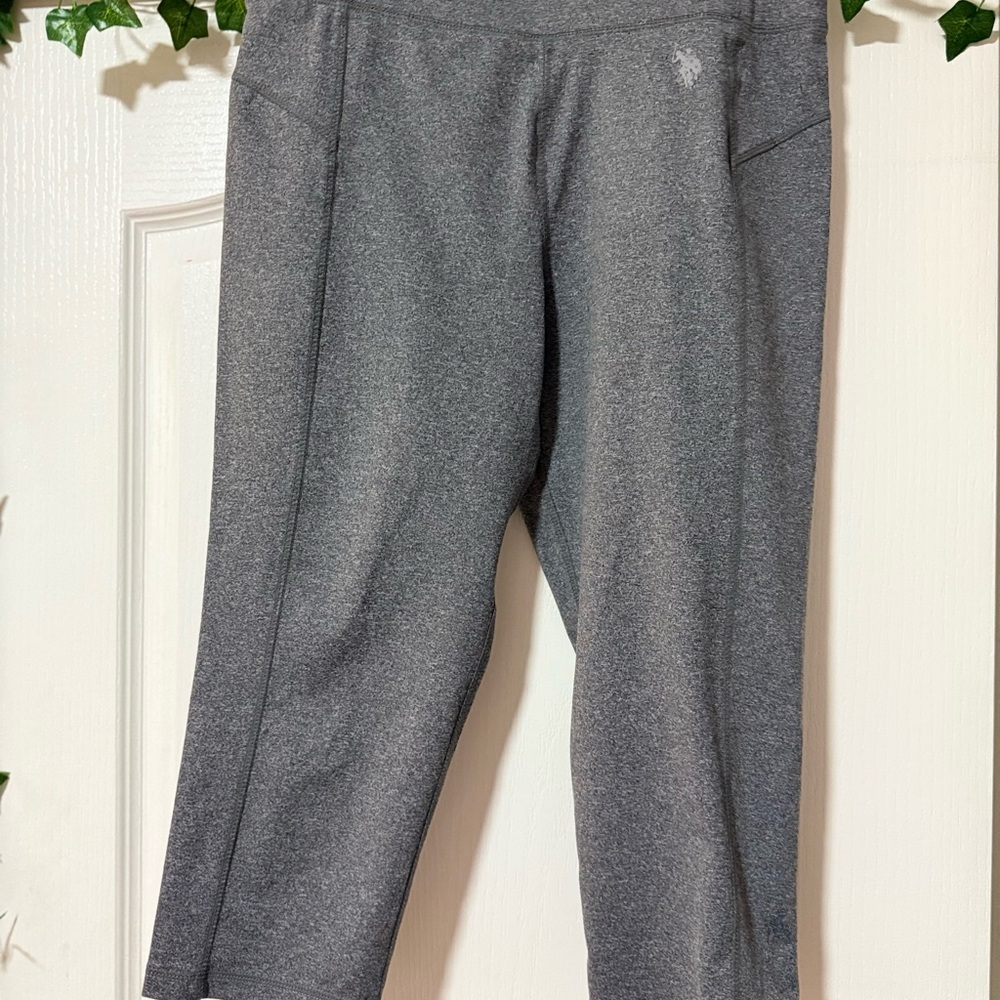 U.S. Polo Assn. Heather Gray Leggings